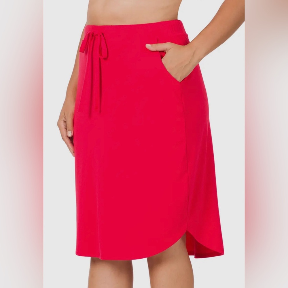 Zenana Ruby Tulip Skirt